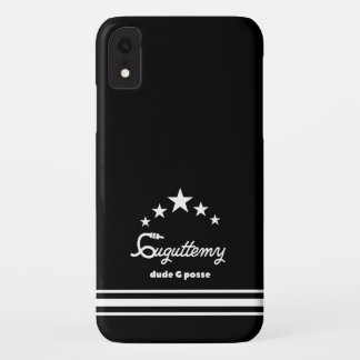 Black case boysline iPhone XRケース