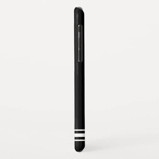 Black case boysline Case-Mate iPhoneケース (裏面/左)