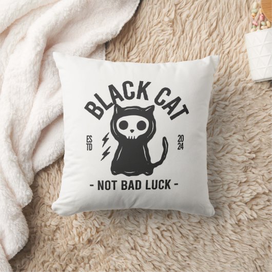 Black cat クッション (ブランケット)