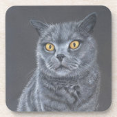 Black cat  コースター (正面)