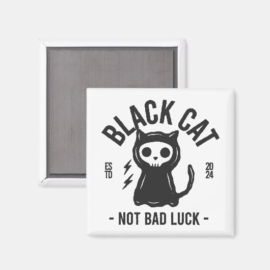 Black cat マグネット (正面/裏面)