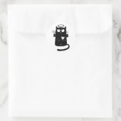 BLACK CAT ラウンドシール (バッグ)