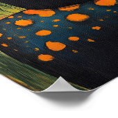 Black Cat and Beatiful City  ポスター (角)