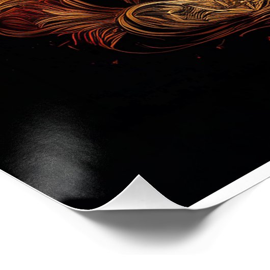 Black Cat And Her Three Kittens ポスター (コーナー)