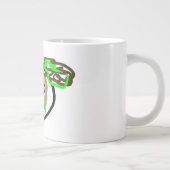 Black Cat and Jack O Lantern Latte ジャンボコーヒーマグカップ (右)