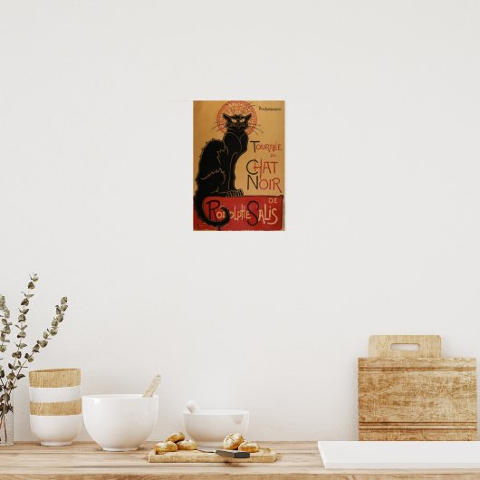 Black Cat Cafe ポスター (キッチン)