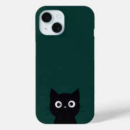 Black Cat iPhone 15ケース