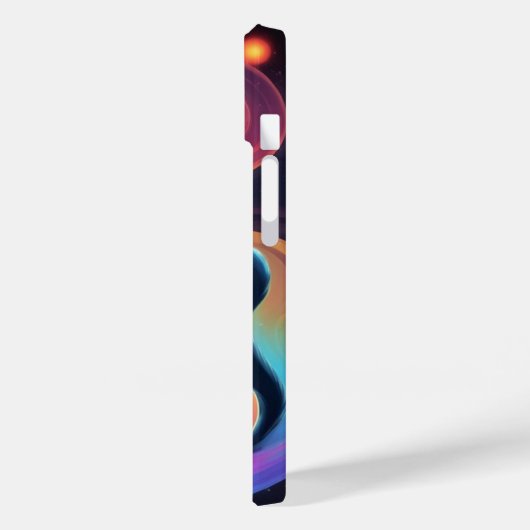 black cat Case-Mate iPhoneケース (裏面 / 左)