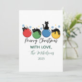 Black Cat Christmas シーズンカード (スタンド正面)