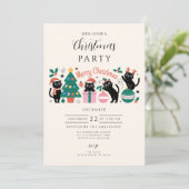 Black Cat Christmas 招待状 (スタンド正面)