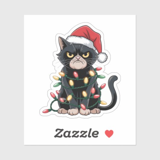 Black Cat Christmas Edition シール (シート)