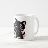 Black cat Coffee ( Decaff ) コーヒーマグカップ (正面右)