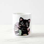 Black cat Coffee ( Decaff ) コーヒーマグカップ (中央)