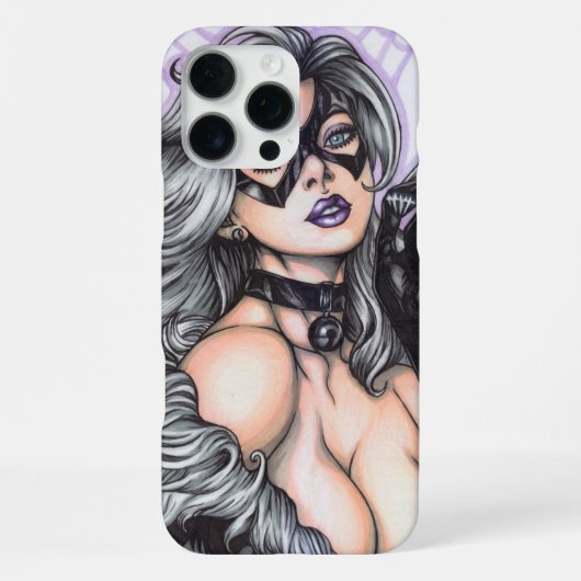 Black Cat ~ Felicia Hardy iPhoneケース (裏面)