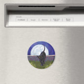 Black Cat Gifts & Accessories マグネット (インサイチュ (食洗機))