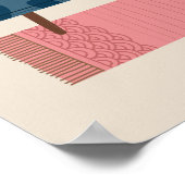 Black Cat Goldfish Playful Cat Lover ポスター (角)