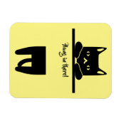 Black Cat, Hang in There! マグネット (横)