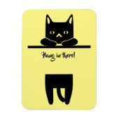 Black Cat, Hang in There! マグネット (縦)