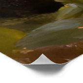 Black Cat in the Flowers I ポスター (角)