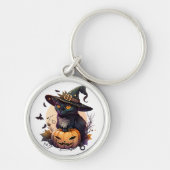 black cat key キーホルダー (正面)