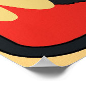 Black Cat, Mardi Gras,編集文字ポスター ポスター (角)