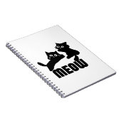 black cat,meow ノートブック (右側)