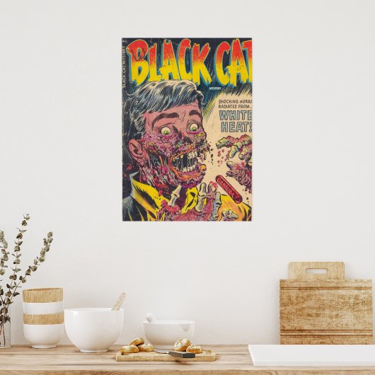 Black Cat Mystery 050 ポスター (キッチン)