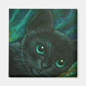 BLACK CAT - NORTHERN LIGHT Magnet マグネット (正面)