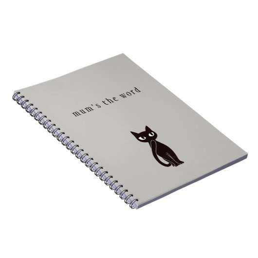 Black Cat Notebook ver.2 ノートブック (右側)
