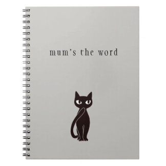Black Cat Notebook ver.2 ノートブック