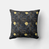 Black Cat of the Starry Skies Pattern クッション (裏面)