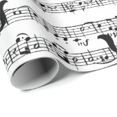 Black Cat ON SHEET ラッピングペーパー (ロールコーナー)