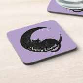 Black Cat on the Crescent Moon: Charm of Darkness  コースター (左側)