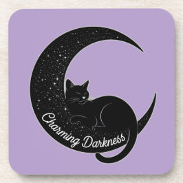 Black Cat on the Crescent Moon: Charm of Darkness コースター