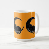 Black Cat on the Crescent Moon: Charm of Darkness  コーヒーマグカップ (正面右)