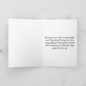 Black Cat & Pumpkin Greeting Card サンキューカード (内部)