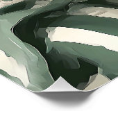 Black Cat reading book in bed ポスター (コーナー)