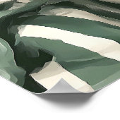 Black Cat reading book in bed ポスター (角)