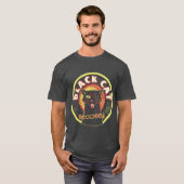 Black Cat Records Bold Label Tee – Retro (Unisex) Tシャツ (正面フル)
