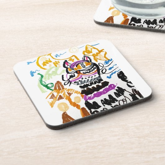 Black Cat style autumn  コースター (左側)