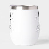 Black Cat Surrounded by Whispering Notes of Music (右面)