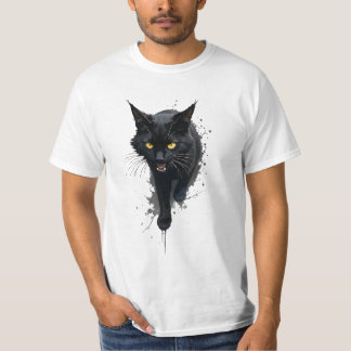 Black Cat Tシャツ