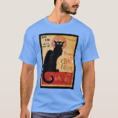 Black cat tシャツ (正面)