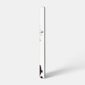 Black Cat Tree Samsung Galaxy Case – White Galaxyケース (左側面)