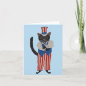 Black Cat Uncle Sam 招待状 (正面)