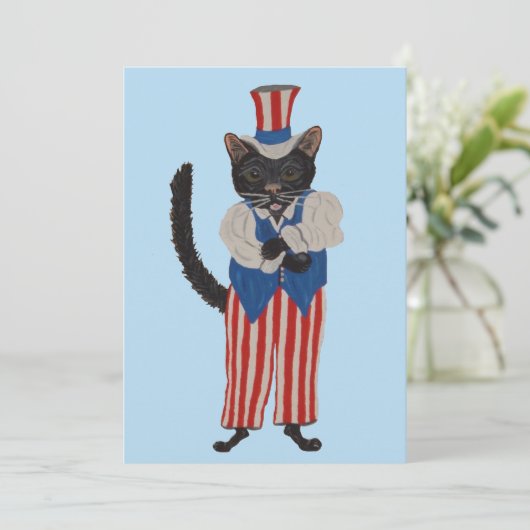 Black Cat Uncle Sam 招待状 (スタンド正面)