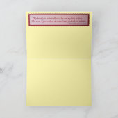 Black Cat Valentine Card シーズンカード (内部)