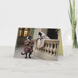 Black Cat Valentine Card シーズンカード