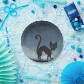Black Cat VibesPaper Plate ペーパープレート (パーティー)