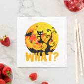 Black Cat What Black Cat - スタンダードランチョンナプキン (インサイチュ)